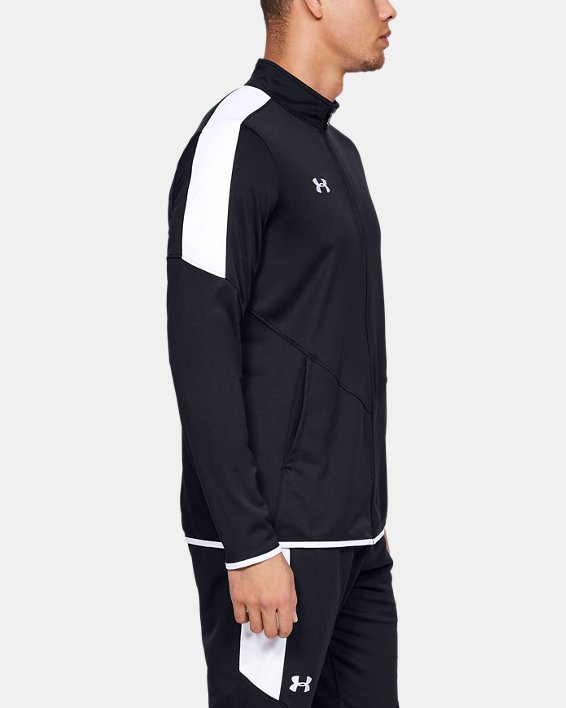 เสื้อแจ็คเก็ต UA Rival Knit สำหรับผู้ชาย, Black, pdpMainDesktop image number 2